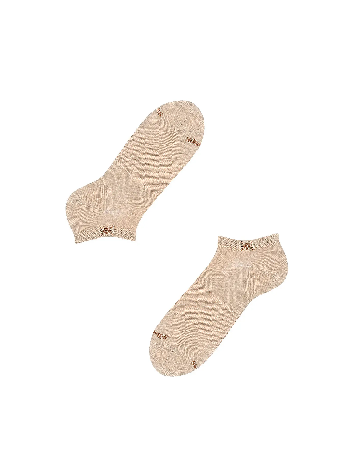 BURLINGTON | Herren Sneaker Socken EVERYDAY 2-er Pkg. 40-46 black | beige
